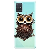 iSaprio Owl And Coffee for Samsung Galaxy A71 - Phone Cover