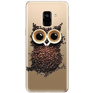 iSaprio Owl And Coffee for Samsung Galaxy A8 2018 - Phone Cover