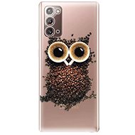 iSaprio Owl And Coffee for Samsung Galaxy Note 20 - Phone Cover
