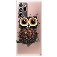 iSaprio Owl And Coffee for Samsung Galaxy Note 20 Ultra - Phone Cover