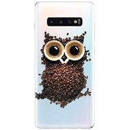 iSaprio Owl And Coffee for Samsung Galaxy S10+ - Phone Cover