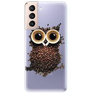 iSaprio Owl And Coffee for Samsung Galaxy S21 - Phone Cover
