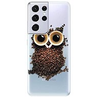 iSaprio Owl And Coffee for Samsung Galaxy S21 Ultra - Phone Cover