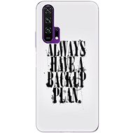 iSaprio Backup Plan for Honor 20 Pro - Phone Cover