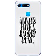 iSaprio Backup Plan for Honor View 20 - Phone Cover
