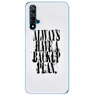 iSaprio Backup Plan for Huawei Nova 5T - Phone Cover