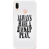iSaprio Backup Plan for Huawei P20 Lite - Phone Cover