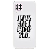 iSaprio Backup Plan for Huawei P40 Lite - Phone Cover