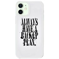 iSaprio Backup Plan for iPhone 12 - Phone Cover