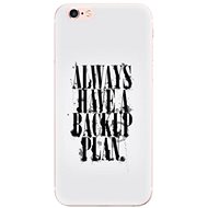 iSaprio Backup Plan for iPhone 6 Plus - Phone Cover