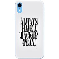 iSaprio Backup Plan for iPhone Xr - Phone Cover