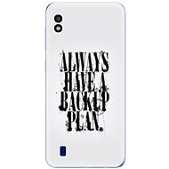 iSaprio Backup Plan for Samsung Galaxy A10 - Phone Cover