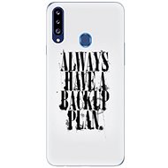 iSaprio Backup Plan for Samsung Galaxy A20s - Phone Cover