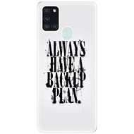 iSaprio Backup Plan for Samsung Galaxy A21s - Phone Cover