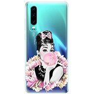 iSaprio Pink Bubble for Huawei P30 - Phone Cover