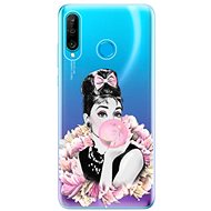 iSaprio Pink Bubble for Huawei P30 Lite - Phone Cover