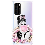 iSaprio Pink Bubble for Huawei P40 - Phone Cover