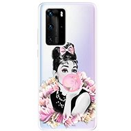 iSaprio Pink Bubble for Huawei P40 Pro - Phone Cover