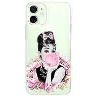iSaprio Pink Bubble for iPhone 12 mini - Phone Cover