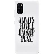 iSaprio Backup Plan for Samsung Galaxy A41 - Phone Cover