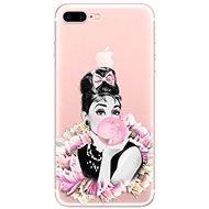 iSaprio Pink Bubble for iPhone 7 Plus / 8 Plus - Phone Cover