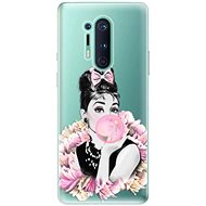 iSaprio Pink Bubble for OnePlus 8 Pro - Phone Cover