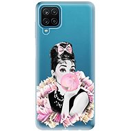 iSaprio Pink Bubble for Samsung Galaxy A12 - Phone Cover