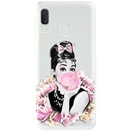 iSaprio Pink Bubble for Samsung Galaxy A20e - Phone Cover