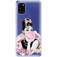 iSaprio Pink Bubble for Samsung Galaxy A31 - Phone Cover