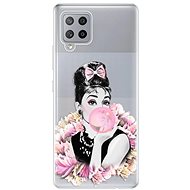 iSaprio Pink Bubble for Samsung Galaxy A42 - Phone Cover