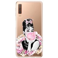 iSaprio Pink Bubble for Samsung Galaxy A7 (2018) - Phone Cover