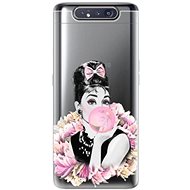 iSaprio Pink Bubble for Samsung Galaxy A80 - Phone Cover