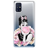 iSaprio Pink Bubble for Samsung Galaxy M31s - Phone Cover