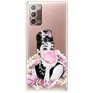 iSaprio Pink Bubble for Samsung Galaxy Note 20 - Phone Cover