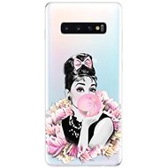 iSaprio Pink Bubble for Samsung Galaxy S10+ - Phone Cover