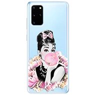 iSaprio Pink Bubble for Samsung Galaxy S20+ - Phone Cover