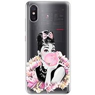 iSaprio Pink Bubble for Xiaomi Mi 8 Pro - Phone Cover