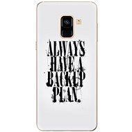iSaprio Backup Plan for Samsung Galaxy A8 2018 - Phone Cover