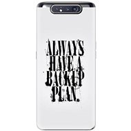 iSaprio Backup Plan for Samsung Galaxy A80 - Phone Cover