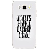 iSaprio Backup Plan for Samsung Galaxy J5 (2016) - Phone Cover
