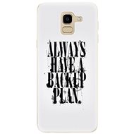 iSaprio Backup Plan for Samsung Galaxy J6 - Phone Cover