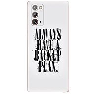 iSaprio Backup Plan for Samsung Galaxy Note 20 - Phone Cover