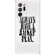 iSaprio Backup Plan for Samsung Galaxy Note 20 Ultra - Phone Cover