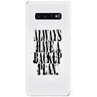 iSaprio Backup Plan for Samsung Galaxy S10+ - Phone Cover