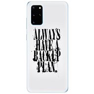 iSaprio Backup Plan for Samsung Galaxy S20+ - Phone Cover