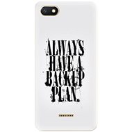 iSaprio Backup Plan for Xiaomi Redmi 6A - Phone Cover