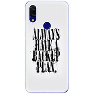 iSaprio Backup Plan for Xiaomi Redmi 7 - Phone Cover