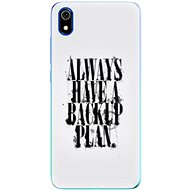 iSaprio Backup Plan for Xiaomi Redmi 7A - Phone Cover