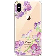 iSaprio Purple Orchid for iPhone XS - Phone Cover