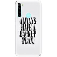 iSaprio Backup Plan for Xiaomi Redmi Note 8 - Phone Cover